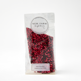 Dark Chocolate + Raspberry Bark 100g