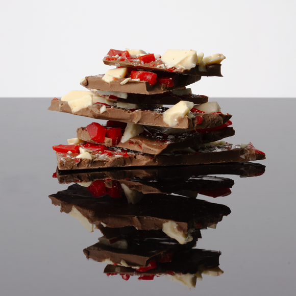 Milk Peppermint Brittle Bark 100g SK-01009