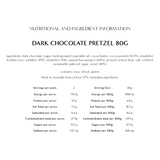 Dark Choc Pretzels 80g
