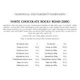 White Choc Rocky Road 200g